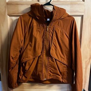Lululemon Crop Windbreaker- Ochre